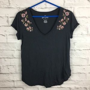 American Eagle soft & sexy embroidered floral D11